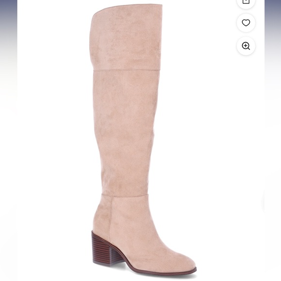 Time and Tru Tan Over the Knee Boots Size 7 - Picture 1 of 6